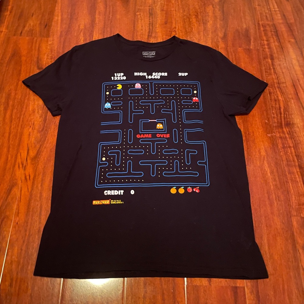 pac-man graphic tee